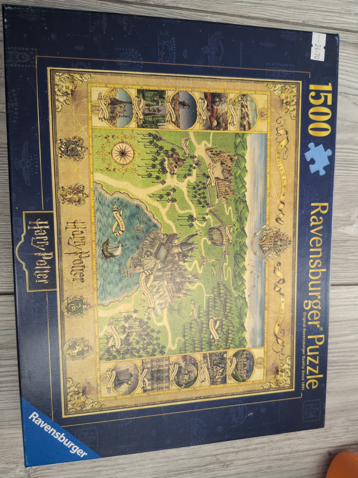 Ravensburger Harry Potter carte puzzle 1500 pièces