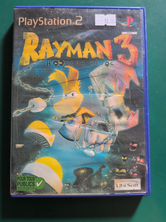 Rayman 3 Hoodlum Havoc PS2 PAL - face avant