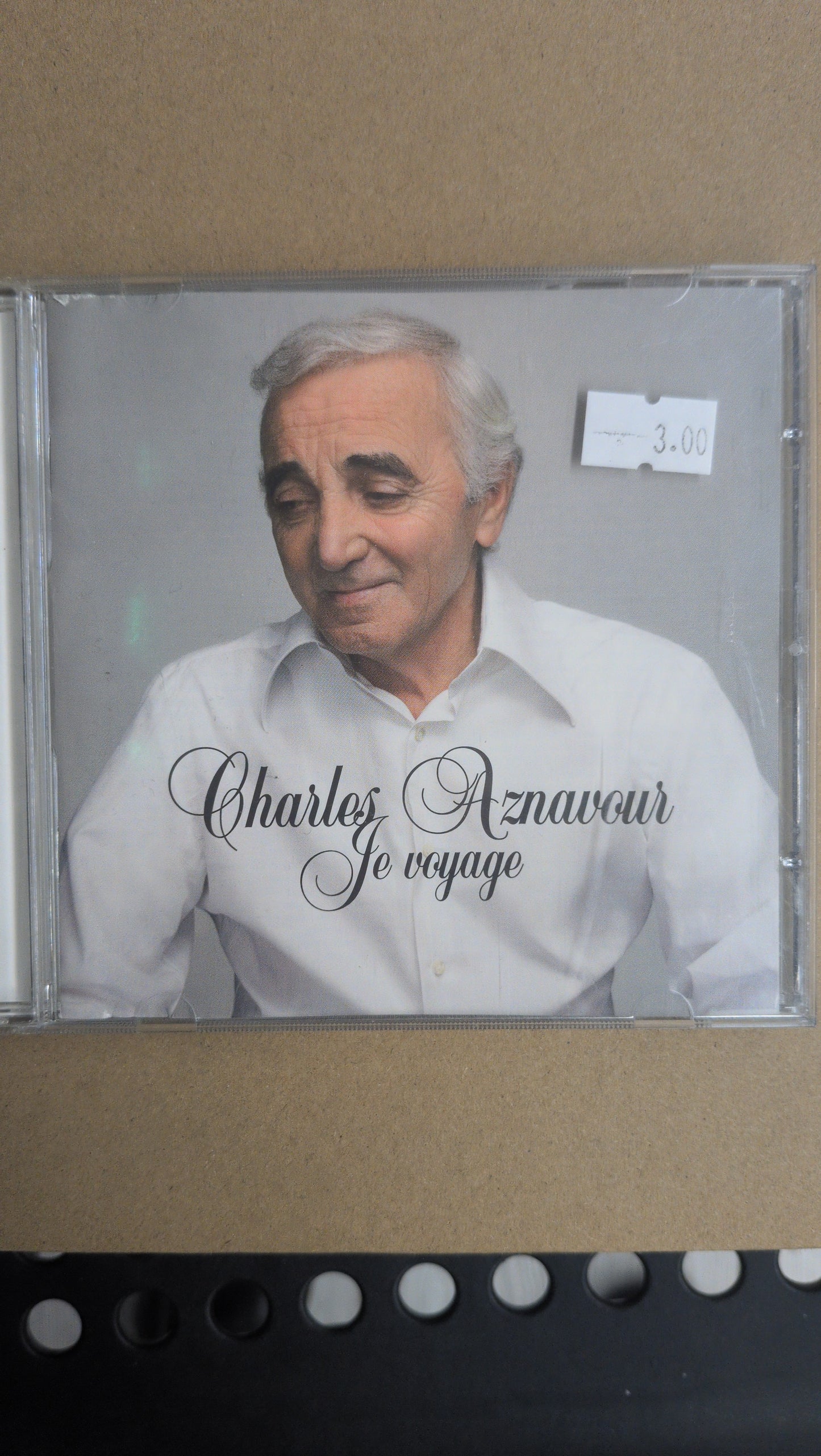 Used CD – Charles Aznavour – Je voyage
