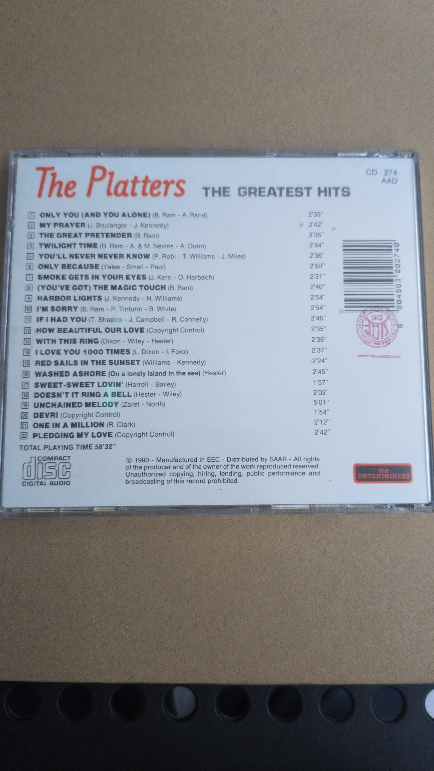 CD occasion – The Platters – The Greatest Hits