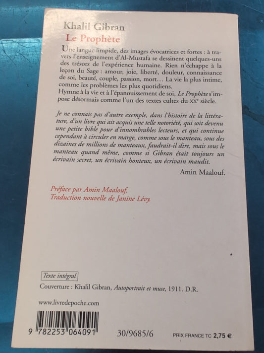 Le prophète, Khalil Gibran