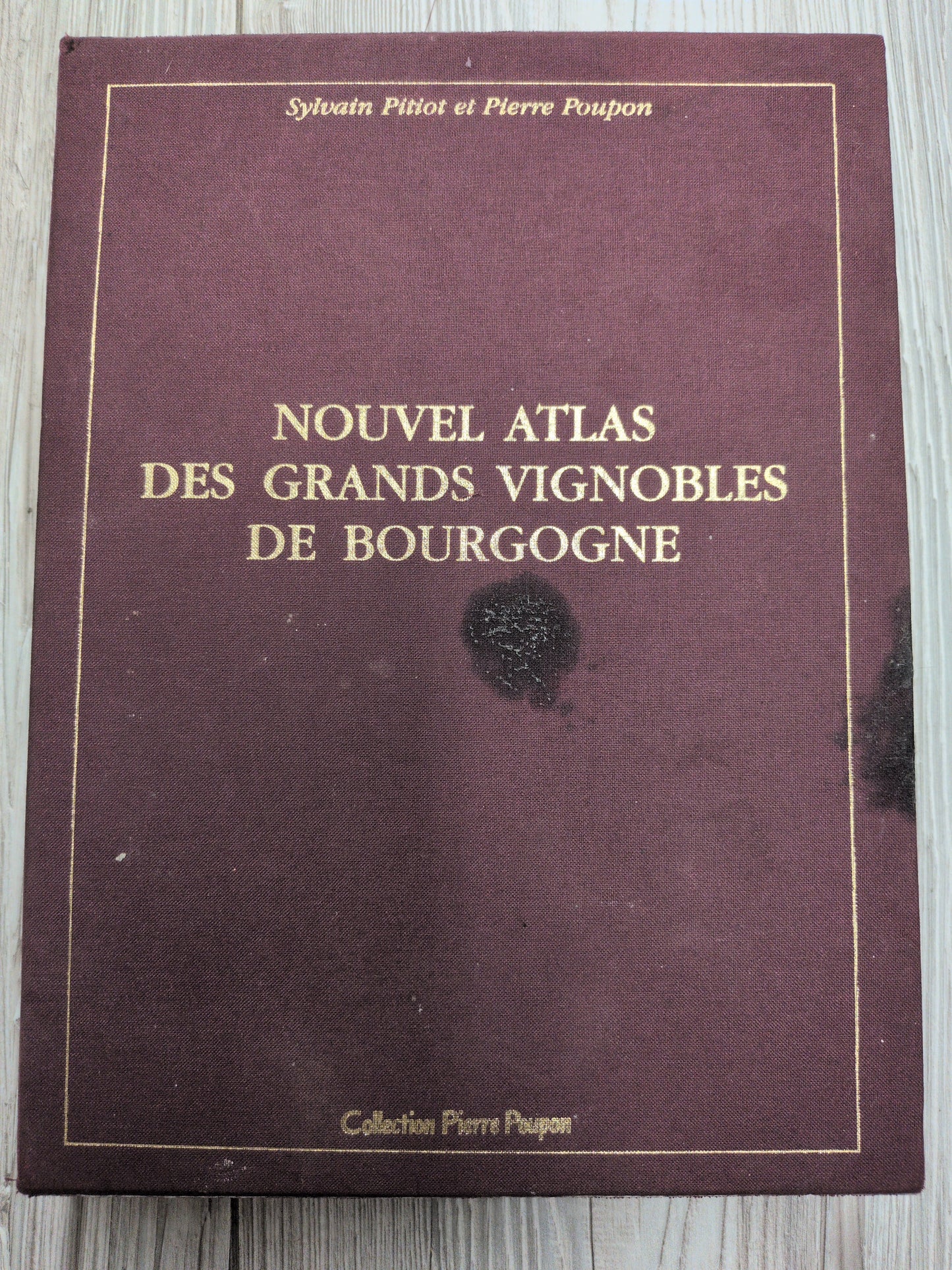 Nouvel Atlas des grands vignobles de Bourgogne – Coffret 2 volumes – Pierre Poupon & Sylvain Pitiot