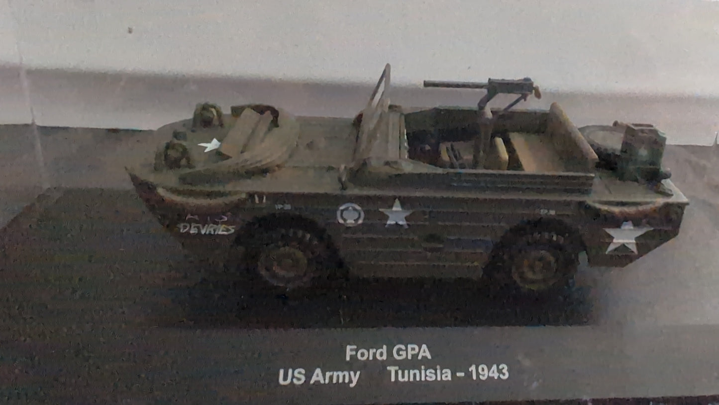 Ford GPA US Army – Tunisie 1943 – Miniature Militaire 1/43