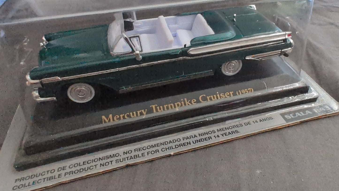 Mercury Turnpike Cruiser (1957) – Miniature 1/43 Décapotable Verte
