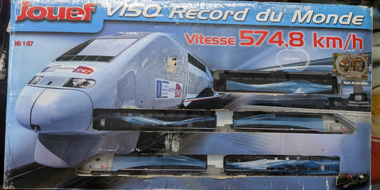 jouef VI50 ,Tgv Record Du Monde 574.8 , HO 1/87 , Hornby HJ1013 , 8033087465297