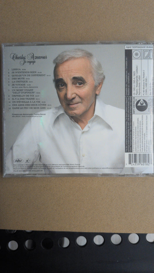 Used CD – Charles Aznavour – Je voyage