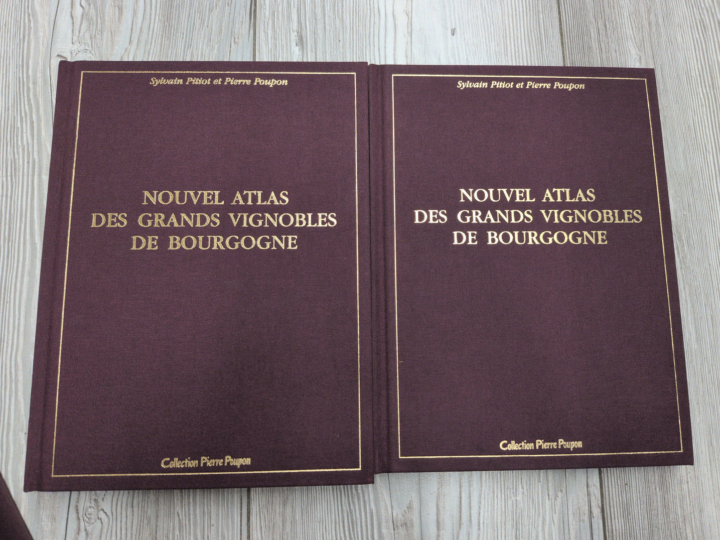 Nouvel Atlas des grands vignobles de Bourgogne – Coffret 2 volumes – Pierre Poupon & Sylvain Pitiot