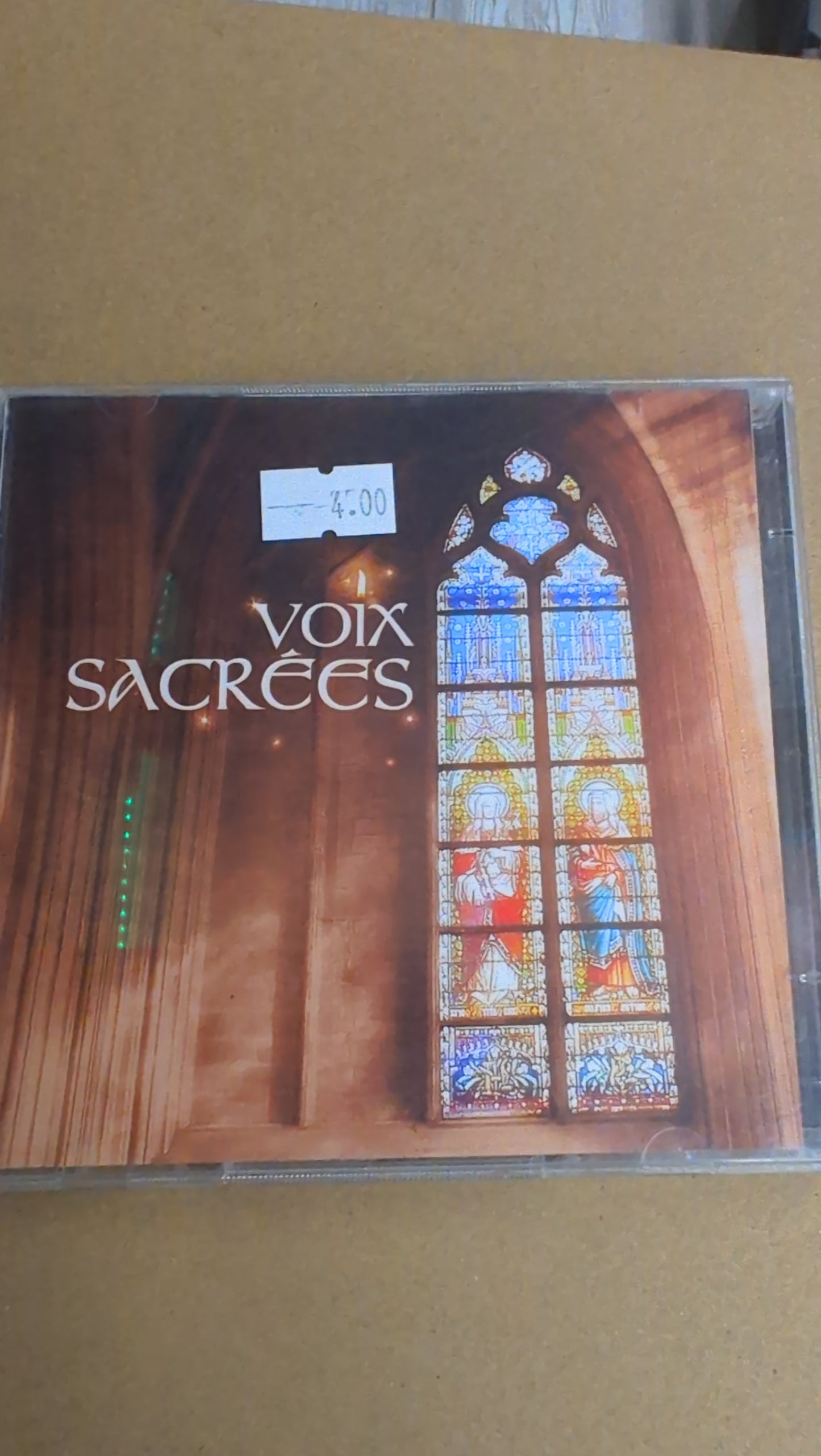 Used CD – Sacred Voices, Great Sacred Works (Anthology) (A9)