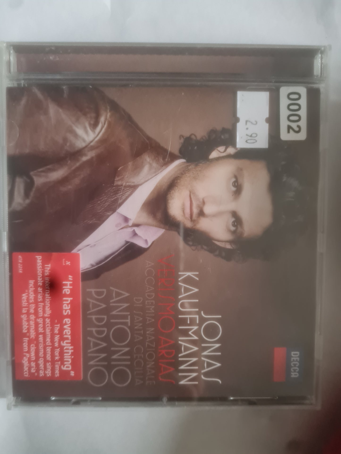 CD - Jonas Kaufmann - Verismo Arias