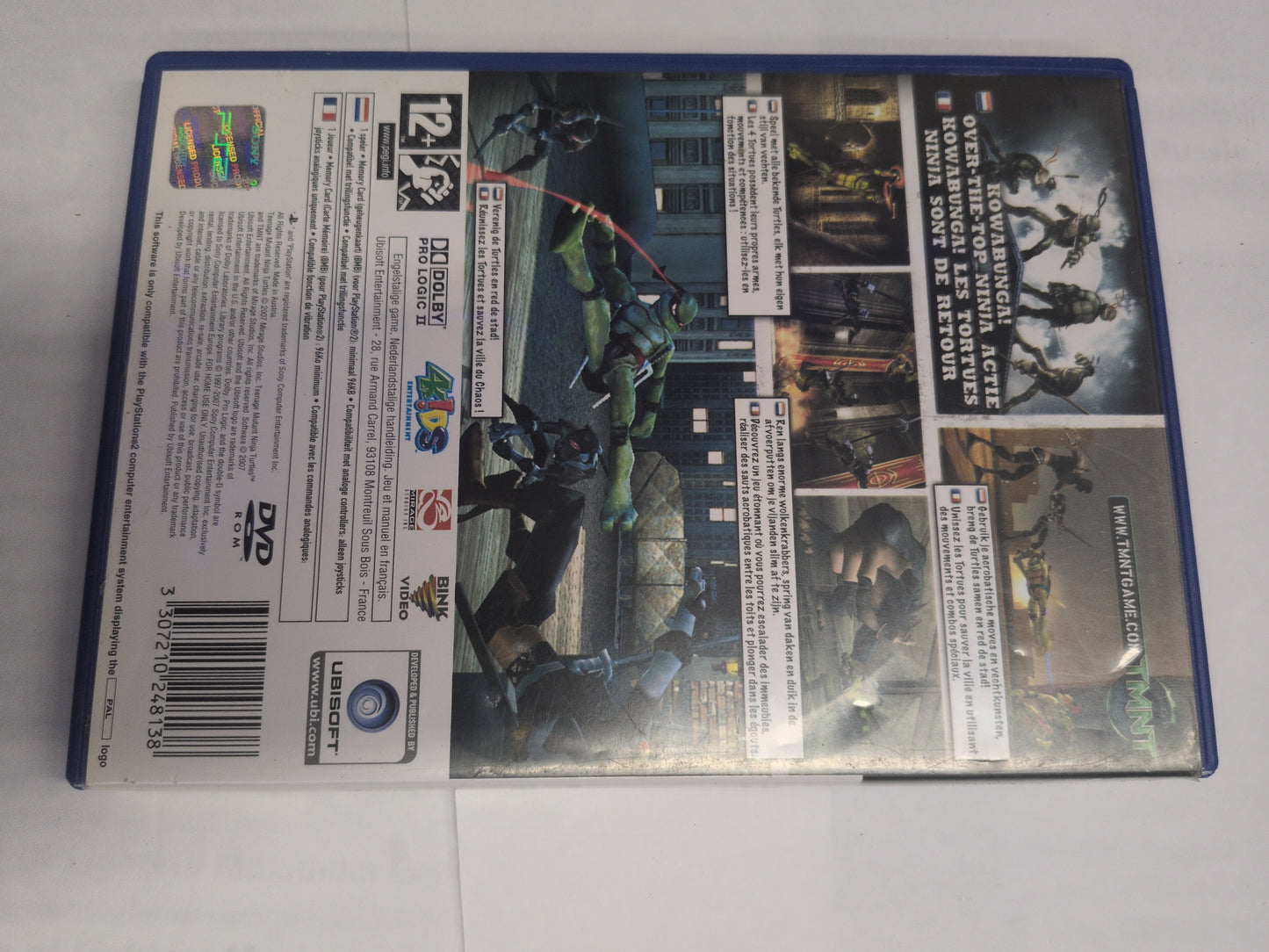 TMNT: Teenage Mutant Ninja Turtles – Jeu PS2 PAL – Ubisoft