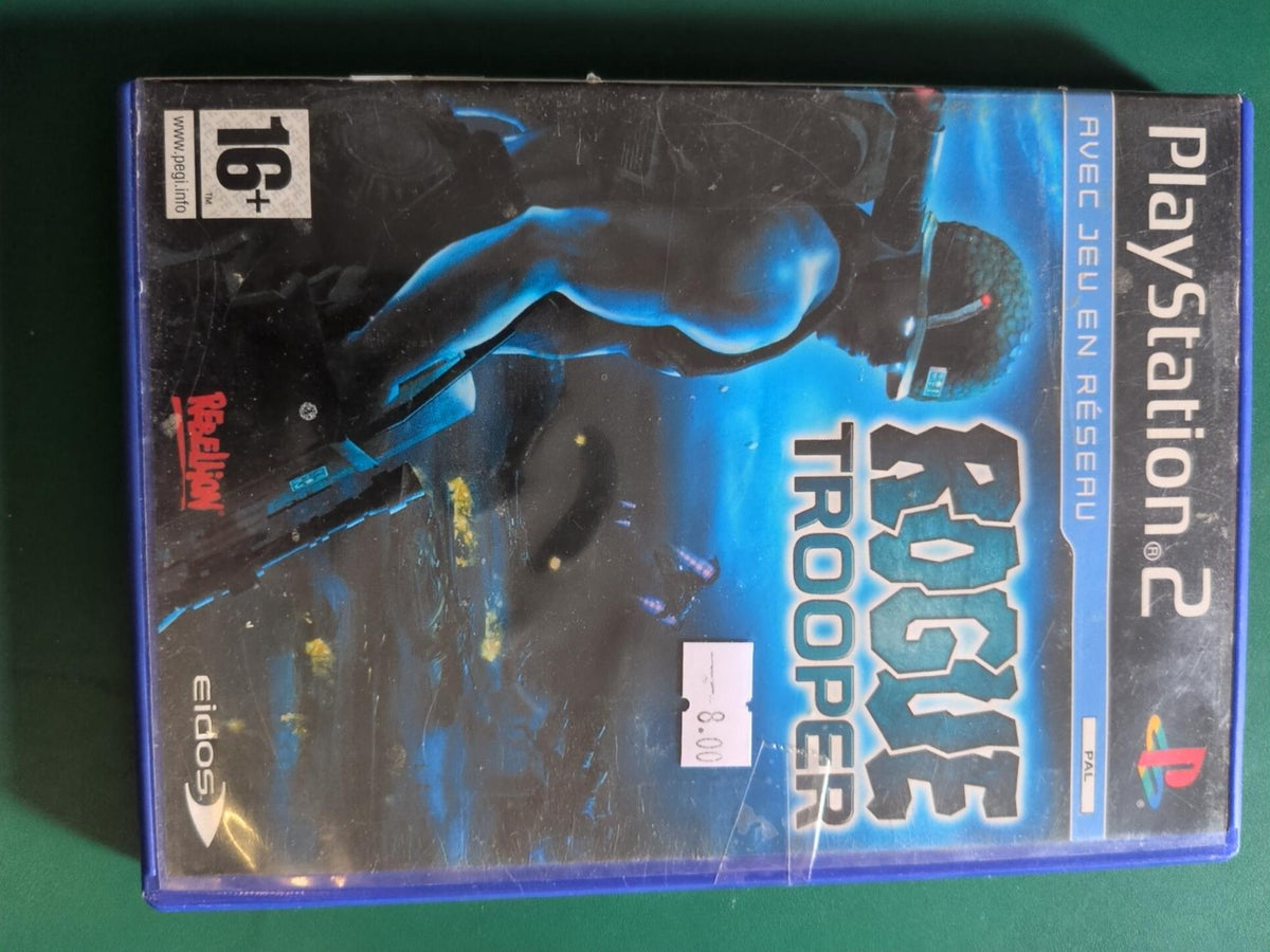 Rogue Trooper PS2 PAL - face avant
