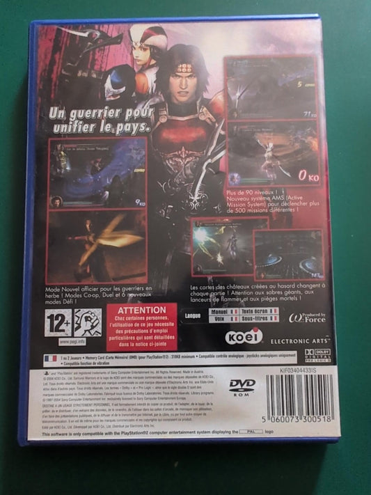 Samurai Warriors - PlayStation 2 PAL - dos
