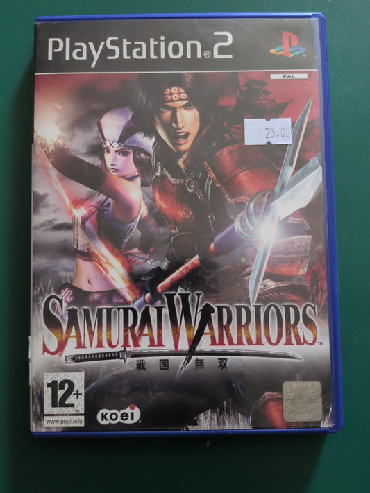 Samurai Warriors - PlayStation 2 PAL - face avant