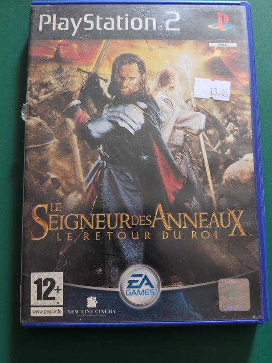 Le Seigneur des Anneaux Le Retour du Roi - PlayStation 2 PAL - face avant
