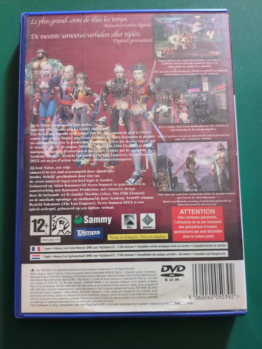 Seven Samurai 20XX - PlayStation 2 PAL - dos