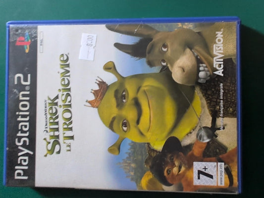 Shrek le Troisième PS2 PAL - recto