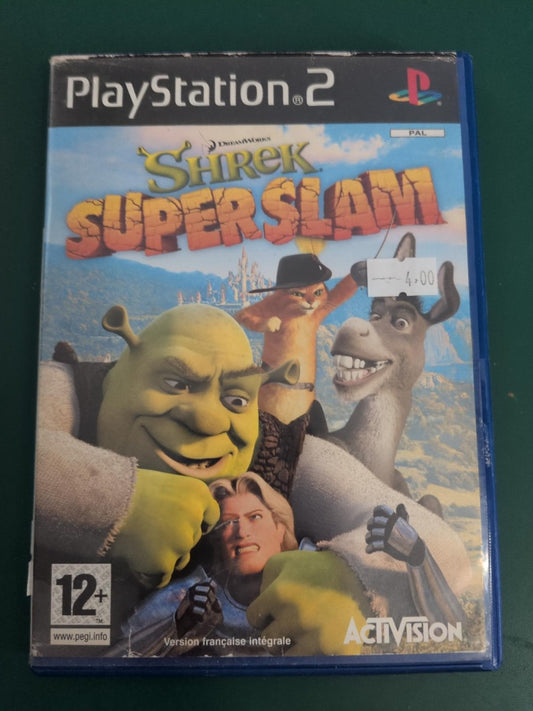 Shrek SuperSlam PS2 PAL version française - avant