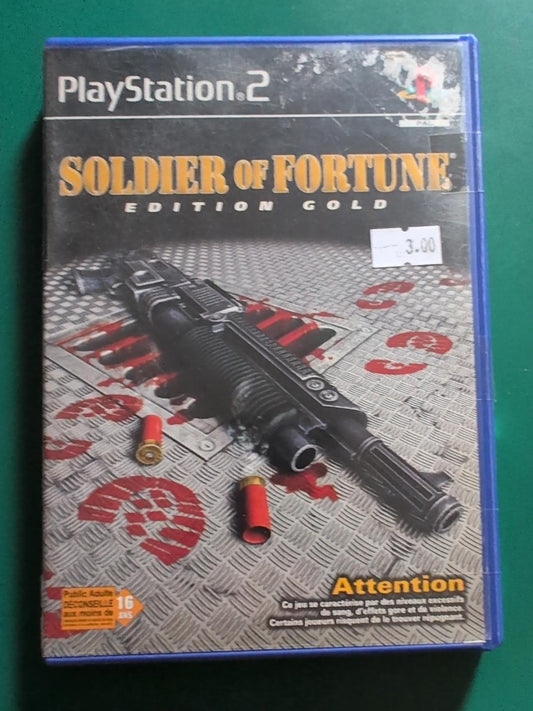 Soldier of Fortune Gold Edition PS2 PAL - face avant