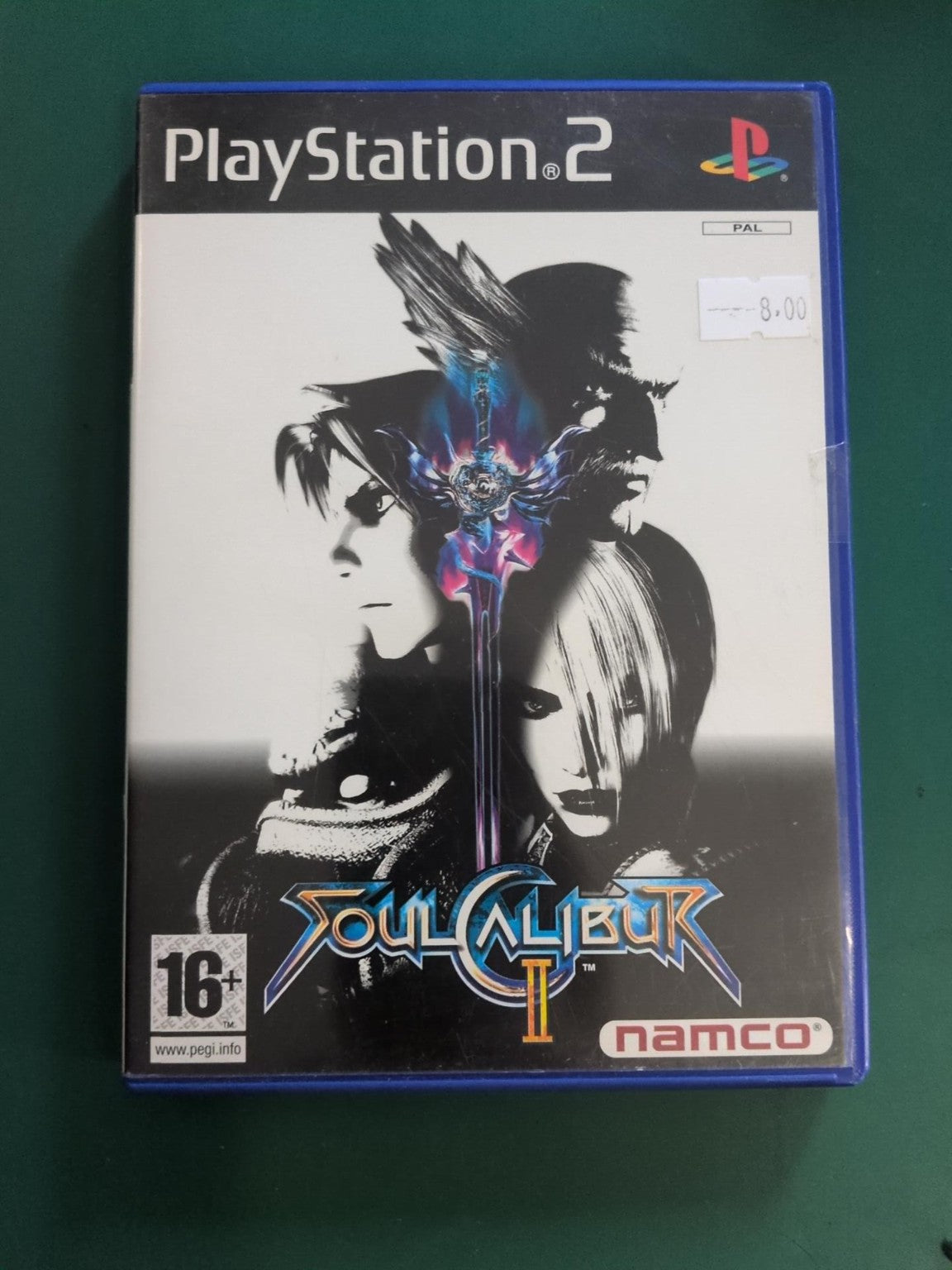 SoulCalibur II PlayStation 2 PS2 PAL - face avant