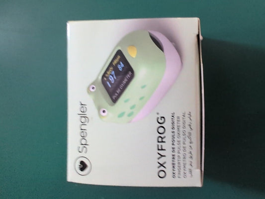 Spengler OXYFROG oxymètre de pouls digital neuf - face avant