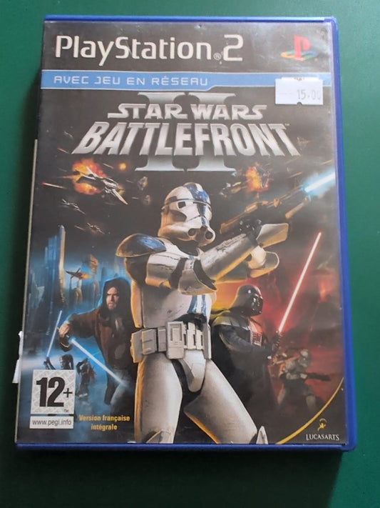 Star Wars Battlefront II - PlayStation 2 PAL - face avant