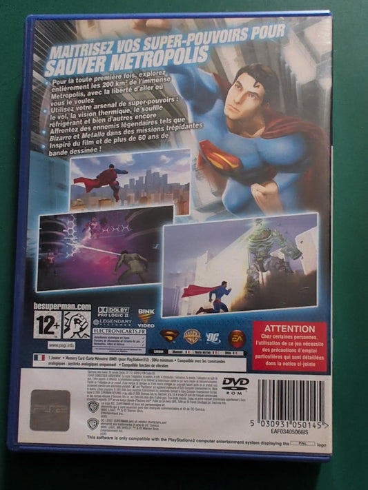 Superman Returns - PlayStation 2 PAL - dos