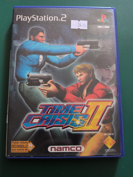 Time Crisis II - PlayStation 2 PAL - face avant