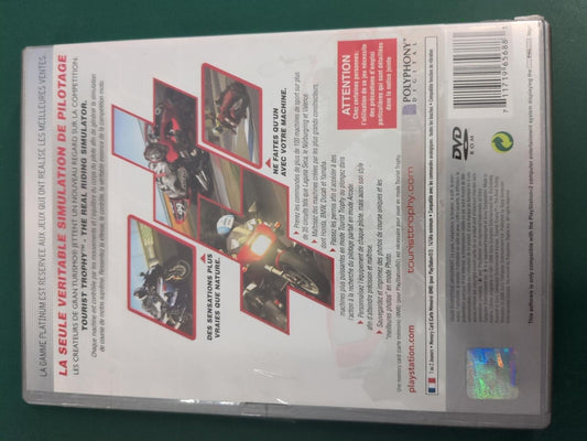 Tourist Trophy The Real Riding Simulator PS2 Platinum PAL - arrière