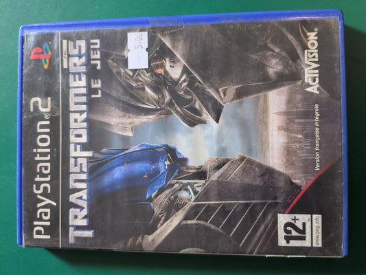 Transformers Le Jeu PS2 PAL - recto
