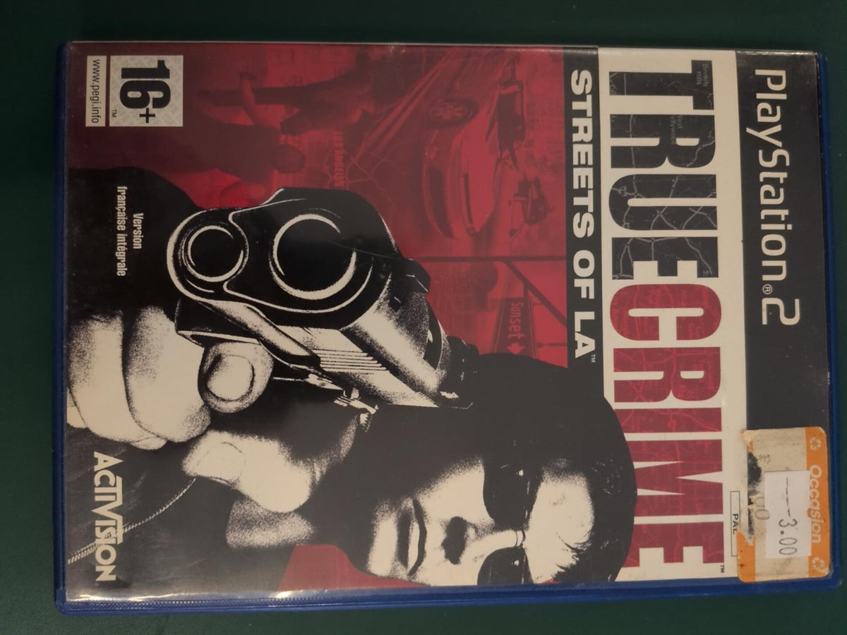 True Crime Streets of LA PS2 PAL - face avant