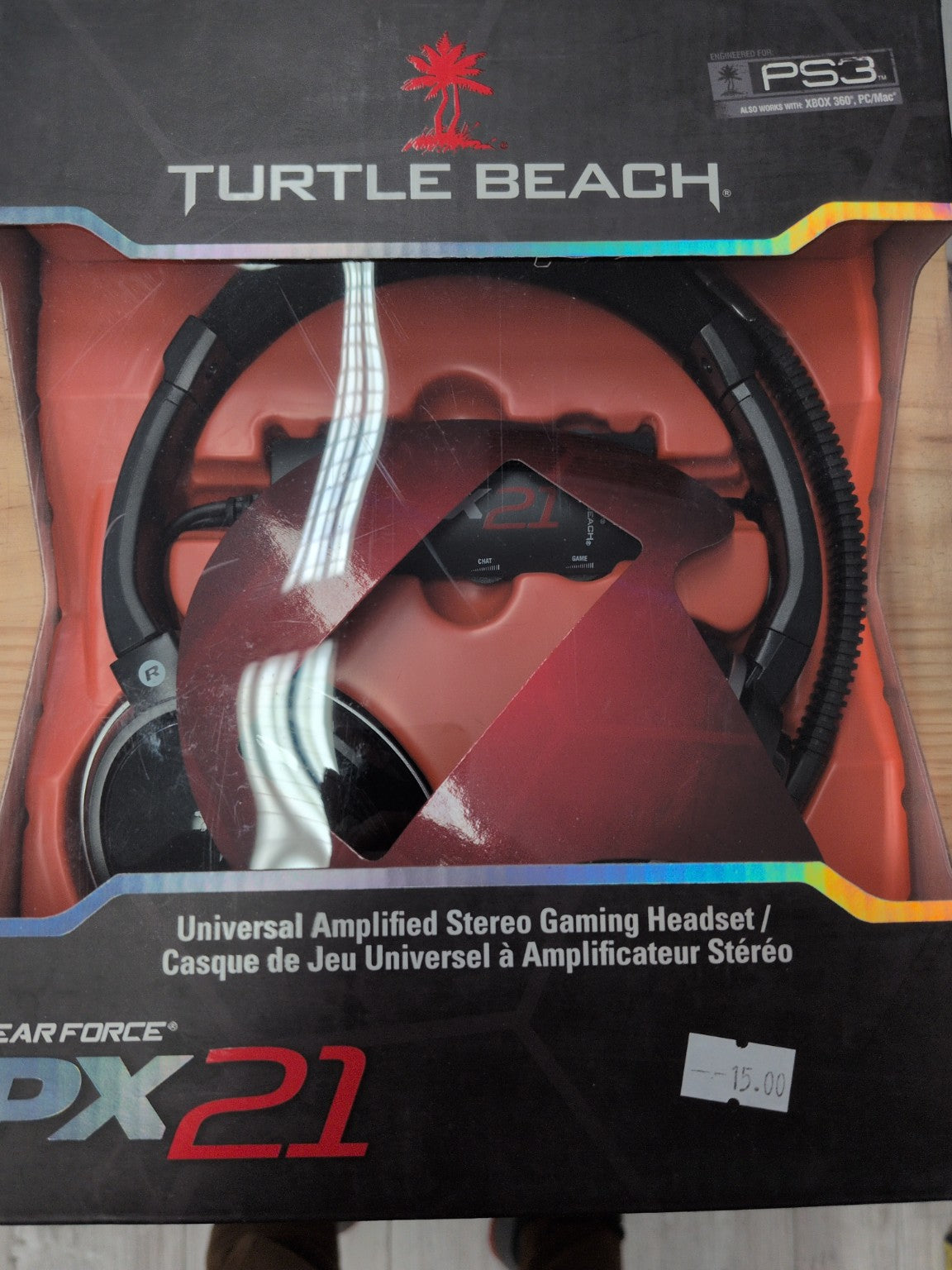 Turtle Beach Ear Force PX21 casque gaming - face avant