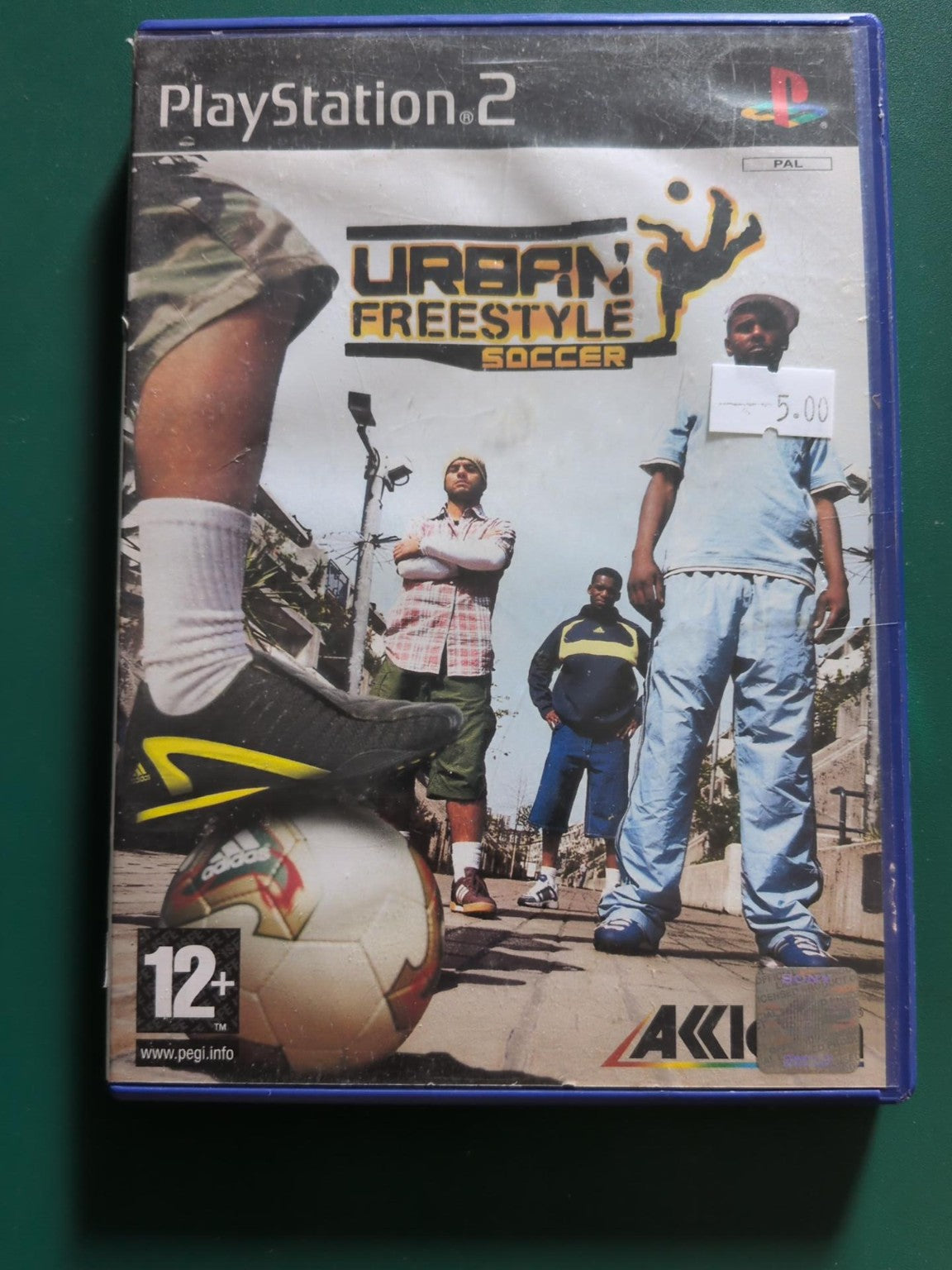 Urban Freestyle Soccer PS2 PAL - face avant
