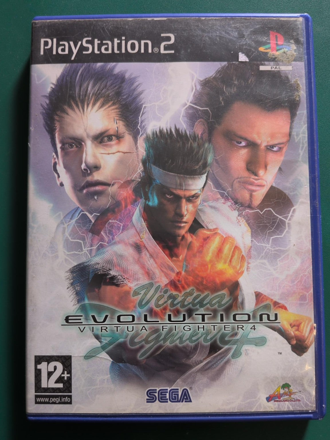 Virtua Fighter 4 Evolution PS2 PAL - face avant