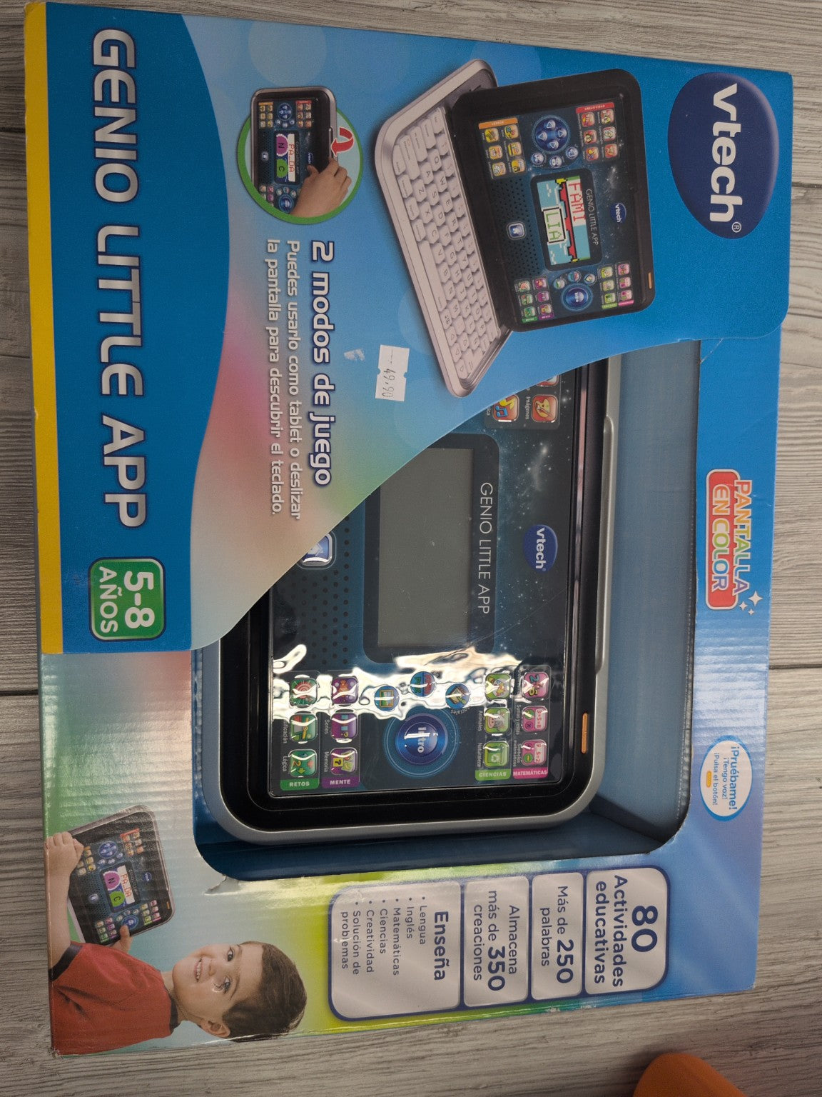VTech Genio Little App espagnol face avant