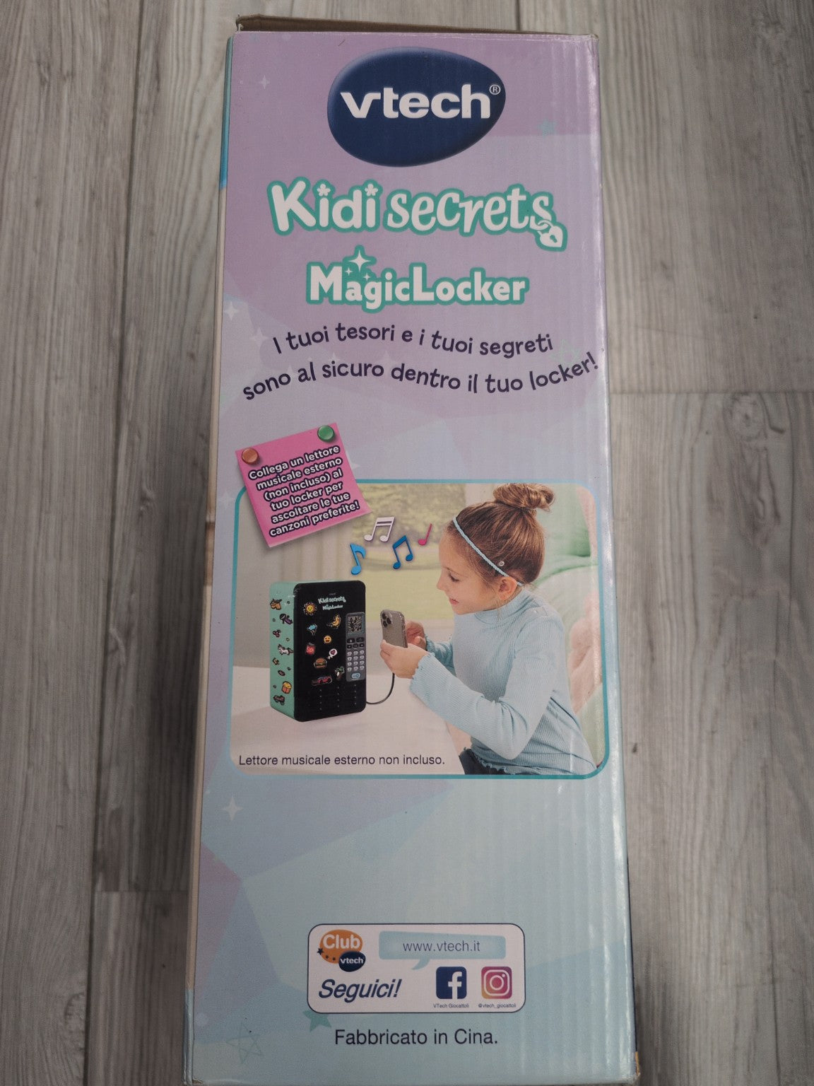VTech KidiSecrets MagicLocker côté