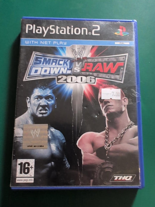 WWE SmackDown vs. Raw 2006 PS2 PAL - recto
