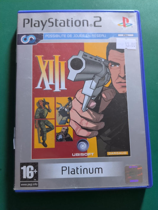 XIII Platinum - PlayStation 2 PAL - face avant